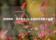 深度解析，如何看待 LOL 皮肤特效及相关视频