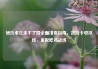 绝地求生走不了路全面排查指南，告别卡顿掉线，重返吃鸡战场