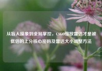 从盲人摸象到全局掌控，CSGO缩放雷达才是被低估的上分核心密码及雷达大小调整方法