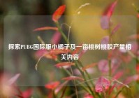 探索PUBG国际服小橘子及一亩桃树桃胶产量相关内容