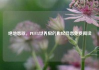 绝地恋歌，PUBG世界里的世纪网恋免费阅读