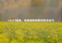 CSGO门缝狙，突破视野局限的致命技巧