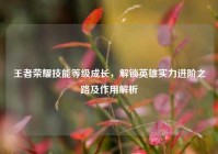 王者荣耀技能等级成长，解锁英雄实力进阶之路及作用解析