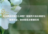 和平精英后期怎么调整？掌握四大核心策略与画质优化，助你稳拿决赛圈吃鸡