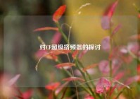 对CF超级挤频器的探讨