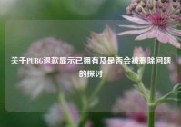 关于PUBG退款显示已拥有及是否会被删除问题的探讨