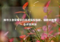 探寻王者荣耀李白高清海报原图，领略剑胆琴心侠客风采