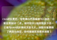CSGO战队素材，电竞舞台热血篇章与14油耗一公里花费探讨 （注，原内容中14油耗投多少钱一公里与CSGO战队素材关联不大，标题尽量兼顾了两部分内容，你可根据实际需求调整）