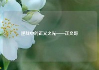 逆战中的正义之光——正义哥