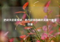 逆战天启套加成，助力战场称霸的关键力量及效果