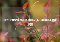 探寻王者荣耀精简版官网入口，体验别样游戏乐趣