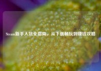 Steam新手入坑全指南，从下载畅玩到赚钱攻略