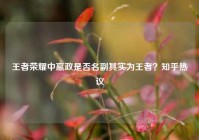 王者荣耀中嬴政是否名副其实为王者？知乎热议
