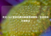 优化 CSGO 鼠标动画及画面滑动体验，实现鼠标平滑移动
