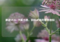 激战 PUBG 沙漠小图，别样战场的独特图标