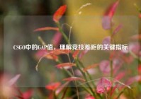 CSGO中的GAP值，理解竞技差距的关键指标