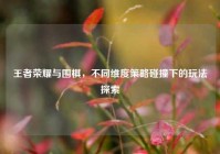 王者荣耀与围棋，不同维度策略碰撞下的玩法探索