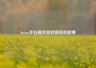 Steam平台高价游戏背后的故事