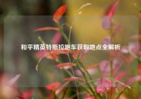 和平精英特斯拉跑车获取地点全解析