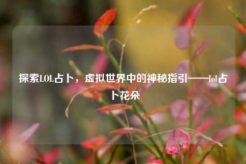 探索LOL占卜，虚拟世界中的神秘指引——lol占卜花朵