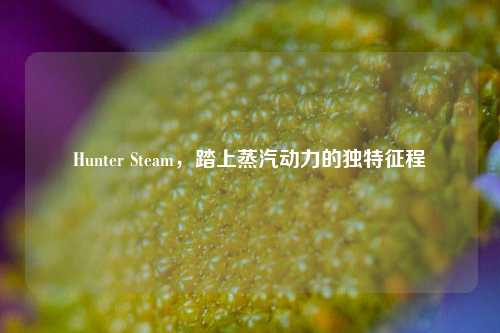 Hunter Steam,踏上蒸汽动力的独特征程