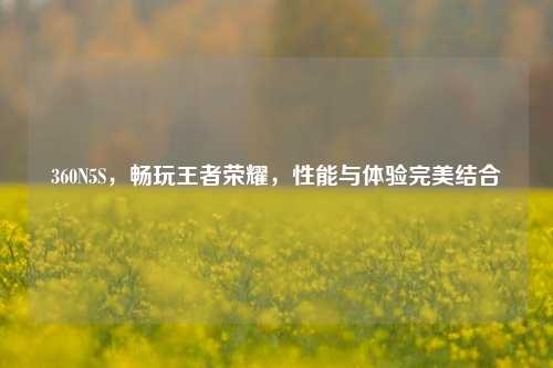 360N5S，畅玩王者荣耀，性能与体验完美结合