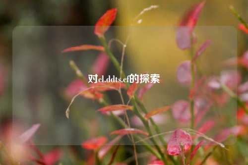 对cl.ddts.cf的探索