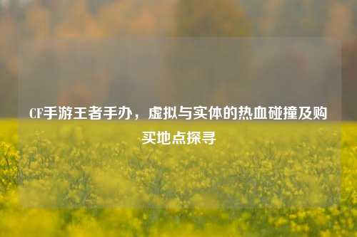 CF手游王者手办,虚拟与实体的热血碰撞及购买地点探寻