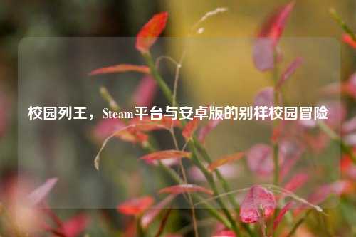 校园列王,Steam平台与安卓版的别样校园冒险