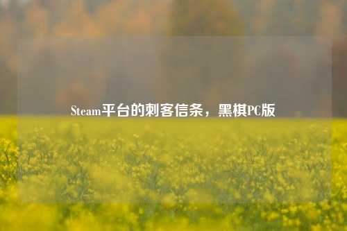 Steam平台的刺客信条,黑棋PC版