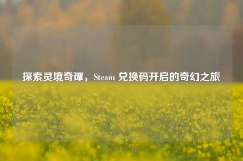 探索灵境奇谭,Steam 兑换码开启的奇幻之旅