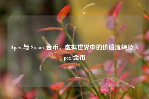Apex 与 Steam 金币,虚拟世界中的价值流转及 Apex 金币