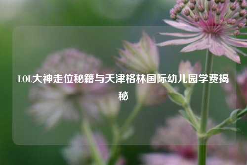 LOL大神走位秘籍与天津格林国际幼儿园学费揭秘
