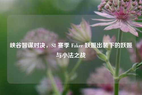 峡谷智谋对决,S8 赛季 Faker 妖姬出装下的妖姬与小法之战