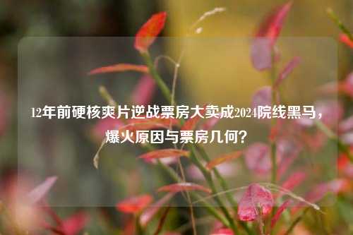12年前硬核爽片逆战票房大卖成2024院线黑马,爆火原因与票房几何?