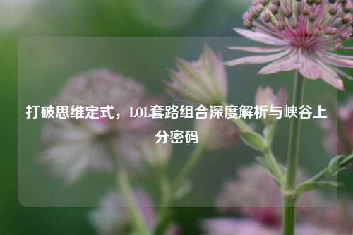 打破思维定式,LOL套路组合深度解析与峡谷上分密码