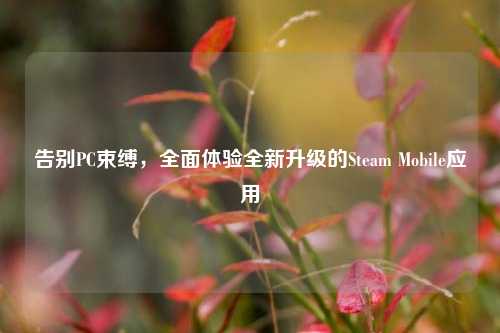 告别PC束缚,全面体验全新升级的Steam Mobile应用
