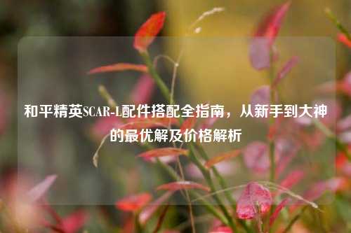 和平精英SCAR-L配件搭配全指南,从新手到大神的最优解及价格解析