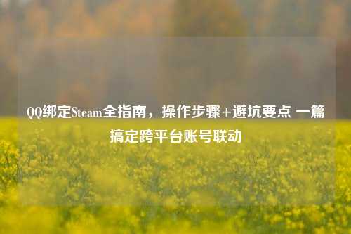 QQ绑定Steam全指南,操作步骤+避坑要点 一篇搞定跨平台账号联动